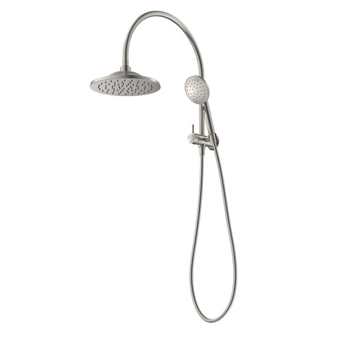 Riviere Compact Twin Shower Brushed Nickel [334260]