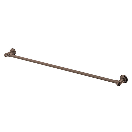 Cromford Single Towel Rail 800mm Brushed Bronze [334467]