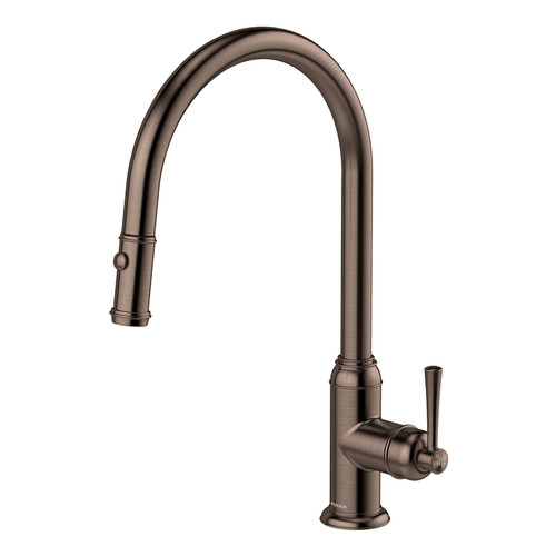 Cromford Pull-Out Sink Mixer 230mm Brushed Bronze [337252]