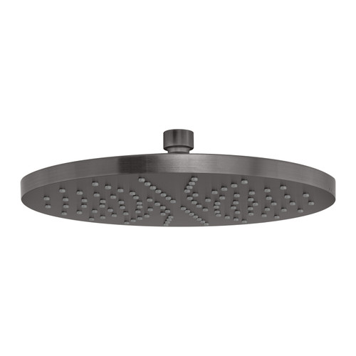 Vivid Shower Rose 230mm Round Brushed Carbon [278767]