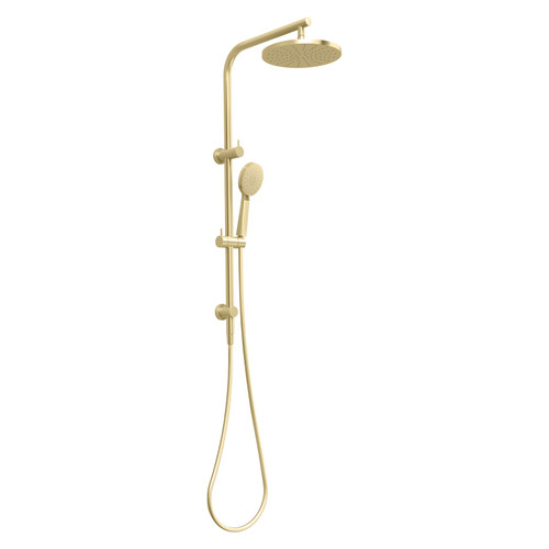 Vivid Slimline Twin Shower Brushed Gold [278992]
