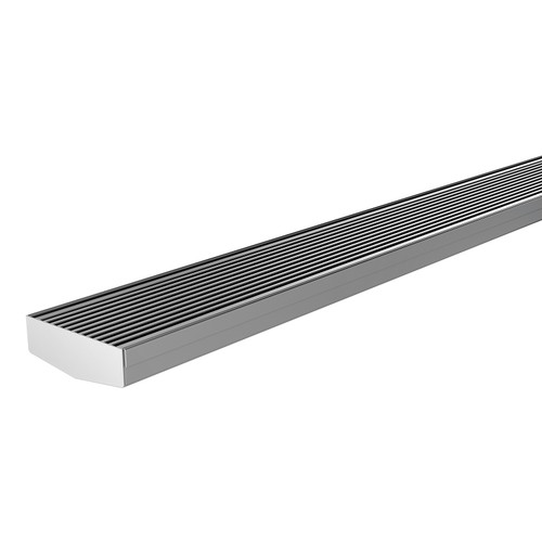 V Channel Drain HG 75 x 900mm Outlet 65mm Stainless Steel [278907]