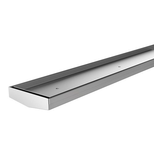 V Channel Drain TI 100 x 1215mm Outlet 90mm Stainless Steel [278905]