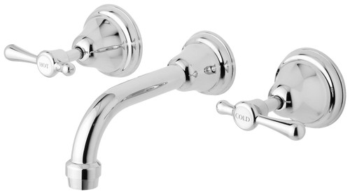 Rhapsody Bath Set Lever 1/4 turn Ceramic Disc Chrome Lead Free [301718]