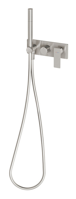 Gloss MKII Wall Shower System Brushed Nickel [301708]