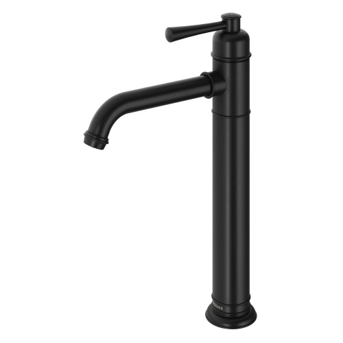Cromford Hob Tall Basin Mixer 6Star Matte Black Lead Free [302399]