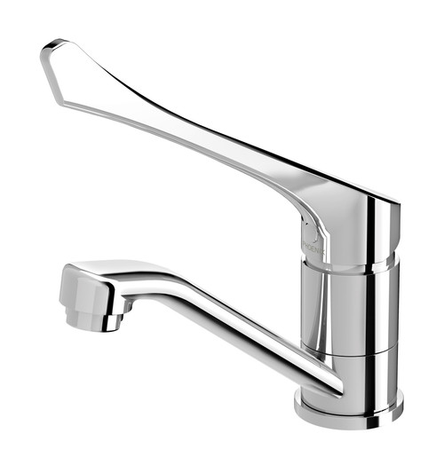 Ivy MKII Extended Handle Swivel Basin Mixer 6 Star Chrome [302650]