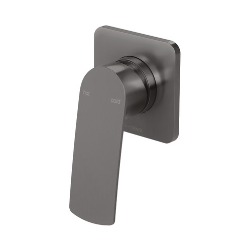 Mekko SwitchMix Shower or Wall Mixer Fit-Off Kit Brushed Carbon [302932]