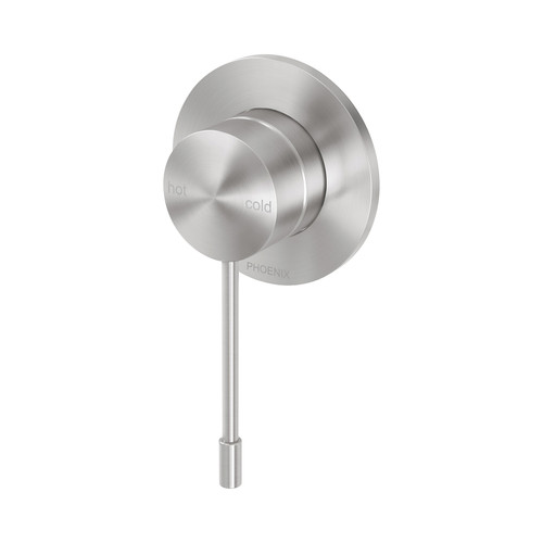 Vivid Slimline Shower or Wall Mixer 316 Stainless Steel Lead Free [303110]