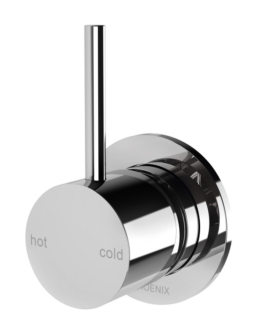 Vivid Slimline Bath or Shower Mixer (Handle Up) Chrome Lead Free [309812]