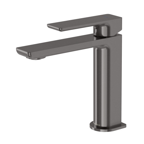 Gloss MKII Hob Basin Mixer 6Star Brushed Carbon Lead Free [313616]