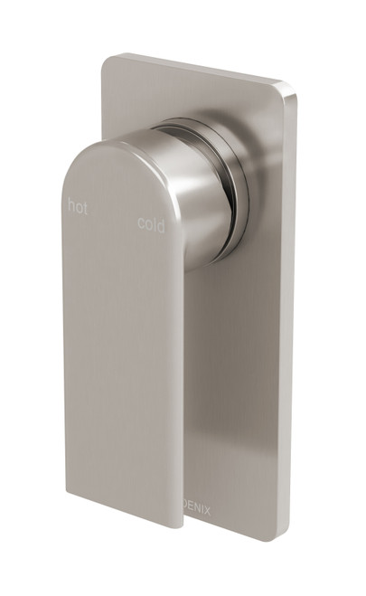 Teel SwitchMix Shower Wall Mixer Brushed Nickel Lead Free [316048]