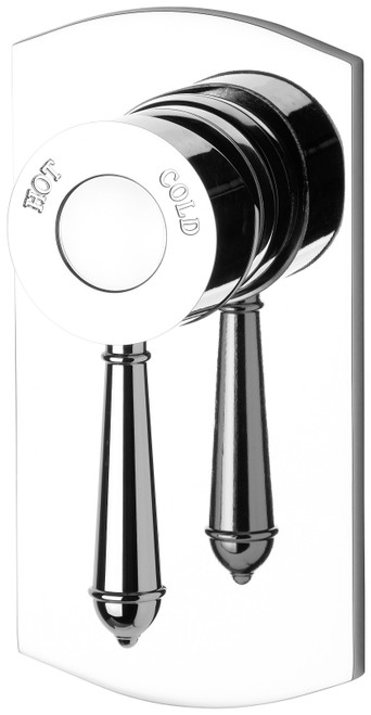 Nostalgia Wall Bath or Shower Mixer Chrome Lead Free [317099]