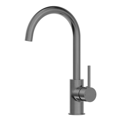 Dolce Kitchen Mixer Gooseneck Gunmetal Lead Free [330141]