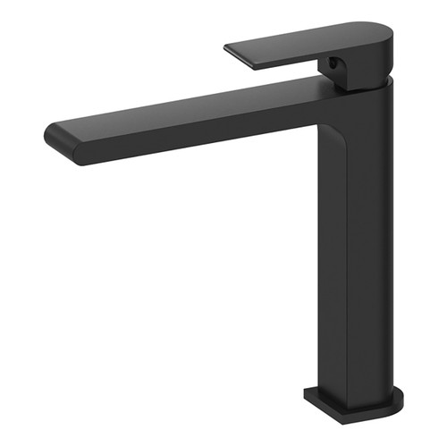 Bianca Mid Tall Basin Mixer 6Star Matte Black Lead Free [330143]