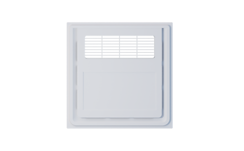 Remo 4-in-1 Bathroom Ventilation Fan and Heater with Remote Control 300mm [309453]