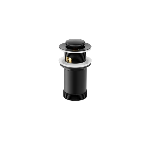 Pop-Up Basin Plug & Waste 32mm/40mm with Hair Catcher Black [328797]