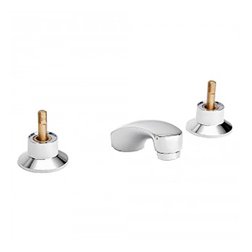 Essentials Tapac Basin Set No Handles L/H&B Chrome 5Star [133361]