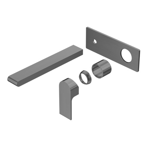 Bianca Wall Basin or Bath Mixer Set 230mm (Trim Kit Only) Gunmetal [289820]
