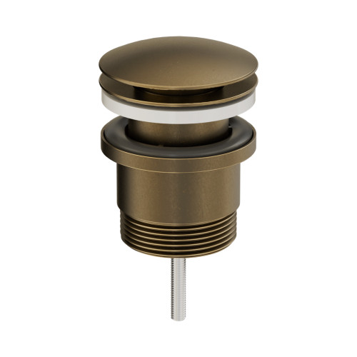 Universal Pop Up Waste Tumbled Antique Brass [338480]