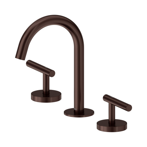 Mecca Lever Basin Set Arc Spout Rome Bronze [338406]
