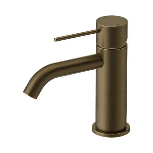 Mecca Basin Mixer Tumbled Antique Brass [338495]