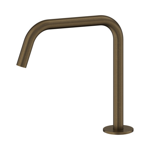 Serenity Bath or Kitchen Edge Spout Ii Tumbled Antique Brass [338363]