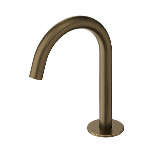 Serenity Basin Arc Spout Tumbled Antique Brass [338376]