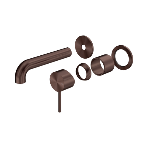 Mecca Wall Basin or Bath Mixer Separate Back Plate 160mm Trim Kit (Only) Rome Bronze [338602]