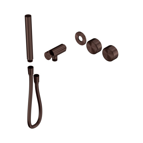 Serenity Progressive Shower System with Metal Handle and Slim Shower Trim Kit (Only) Rome Bronze [338613]