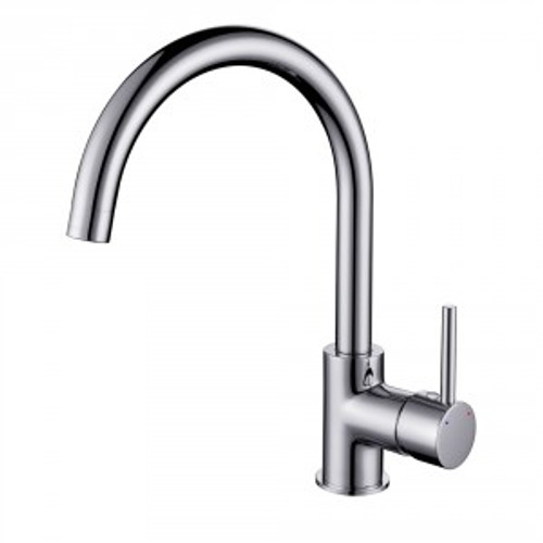 Projix MK2 Side Lever Gooseneck Sink Mixer Chrome 4Star [133366]