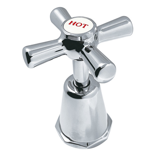 Easyclean Bib Top Assembly (Hot) with Handle & Button Chrome [133298]