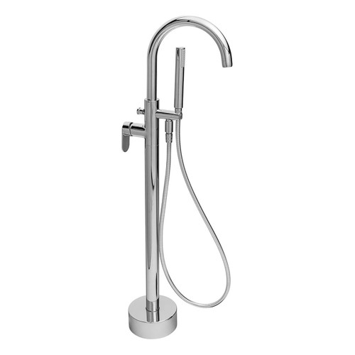 Sturt Round Bath Filler w/Hand Shower Chrome 3Star [133555]