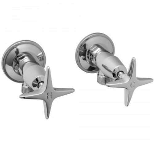 Atlanta Washing Machine Cocks Chrome (Pair) [133314]