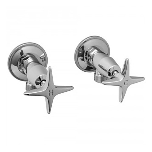 Atlanta Washing Machine Cocks Chrome (Pair) [133314]