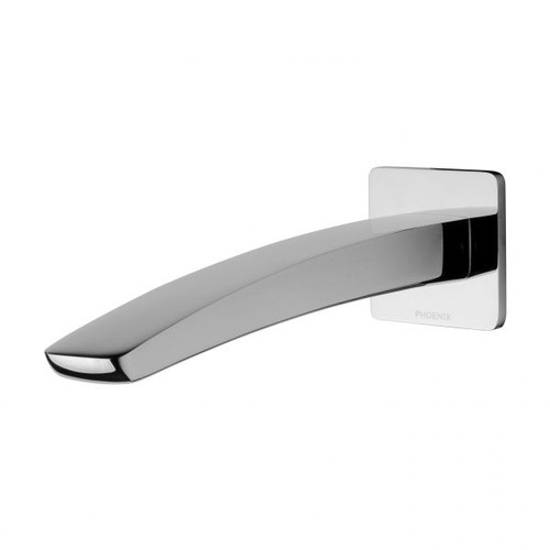 Rush Wall Bath Spout/Outlet 180mm Chrome [128877]