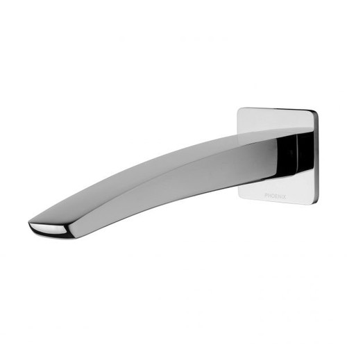 Rush Wall Basin Spout/Outlet 230mm 5Star Chrome [128878]