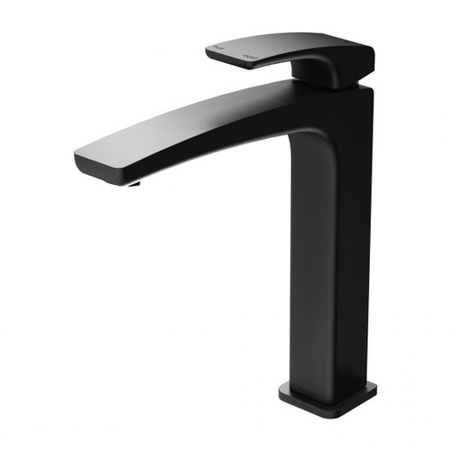 Rush Hob Tall/Vessel Basin Mixer 6Star Matte Black [129792]