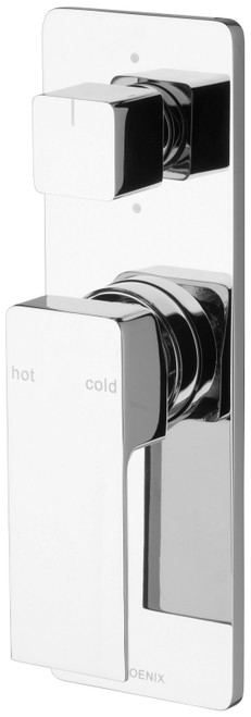 Radii Bath & Shower Diverter Mixer Chrome [131661]