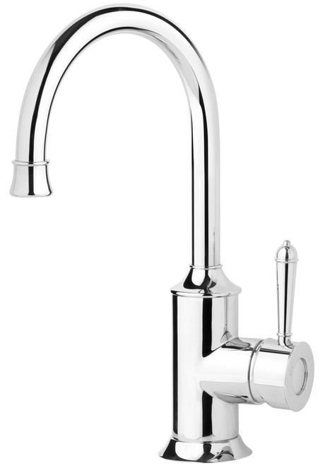 Nostalgia Sink Mixer 160mm Gooseneck 4Star Chrome [136348]