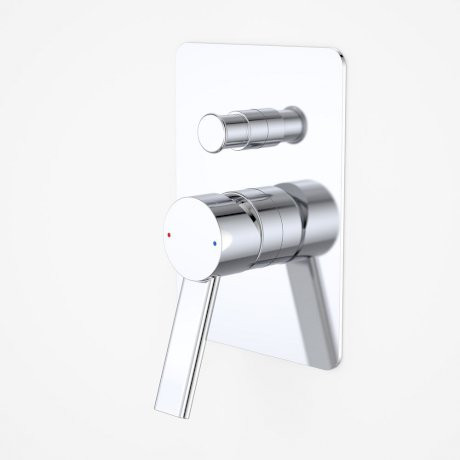 Villa Bath/Shower Mixer with Diverter Chrome [136963]