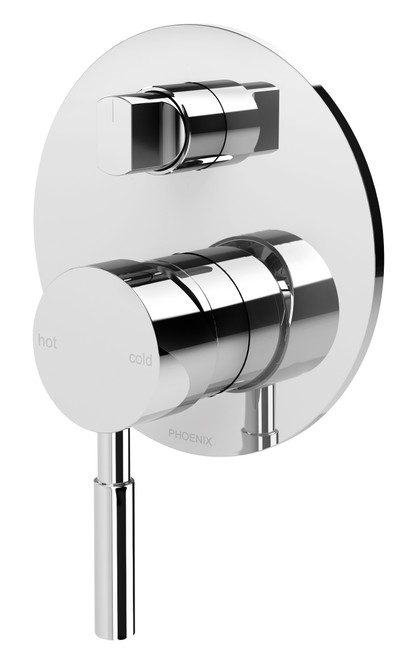Vivid Bath & Shower Diverter Mixer Chrome [150439]