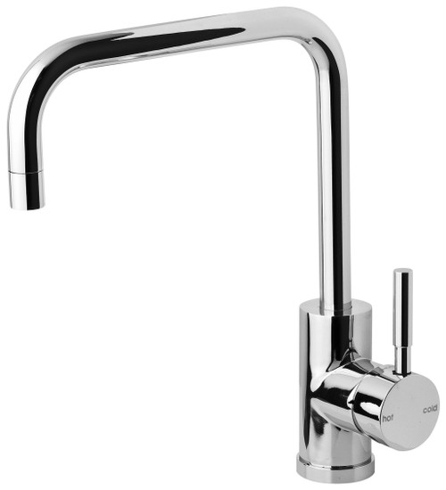 Vivid Sink Mixer (220mm Squareline) 4Star Chrome [150449]