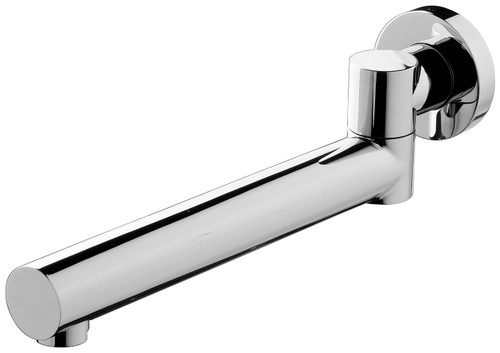 Bath Spout Swivel Round 200mm Chrome [151853]