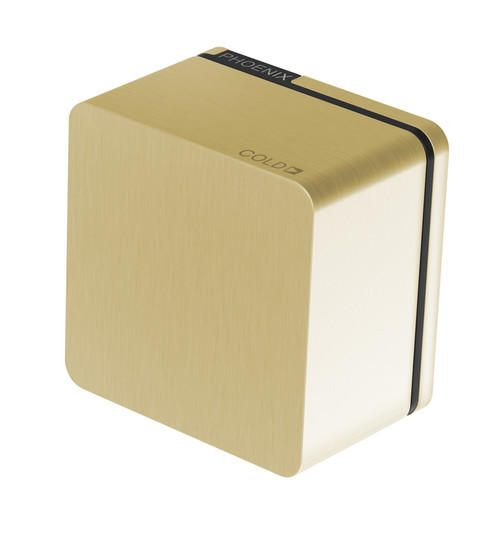 Alia Wall Bath or Shower Mixer Brushed Gold [153564]