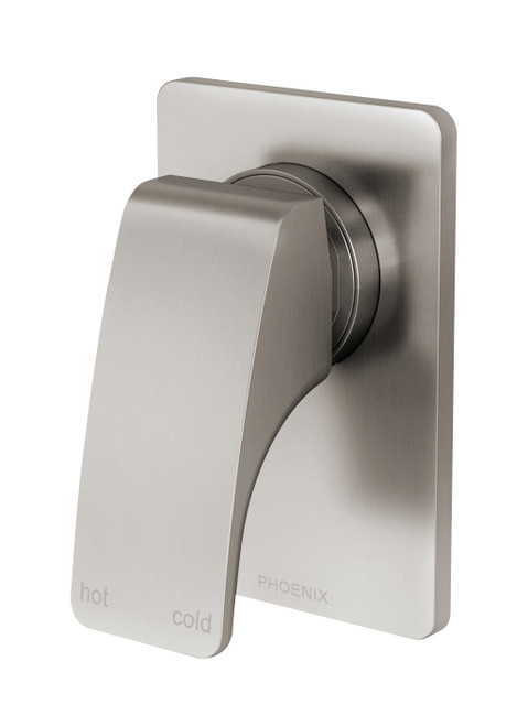 Rush Wall Bath or Shower Mixer Brushed Nickel [155277]