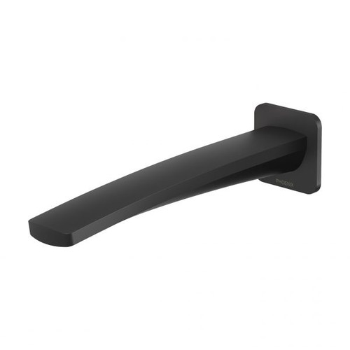 Mekko Wall Basin Spout/Outlet 200mm 4Star Matte Black [157213]