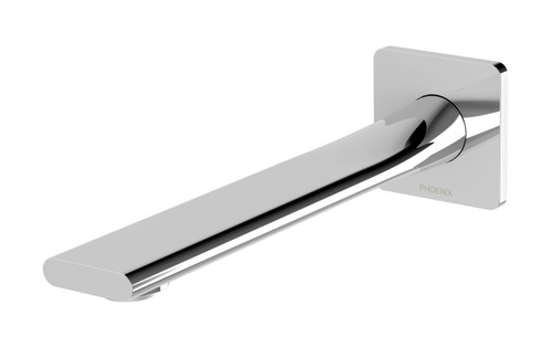 Teel Wall Bath Spout 200mm Chrome [166470]