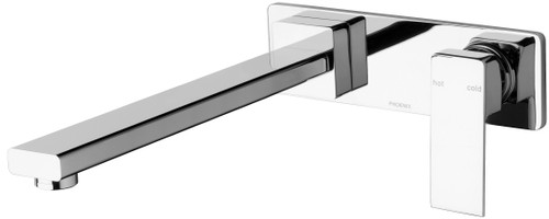 Radii Wall Bath Mixer Set 280mm Spout Chrome [168292]