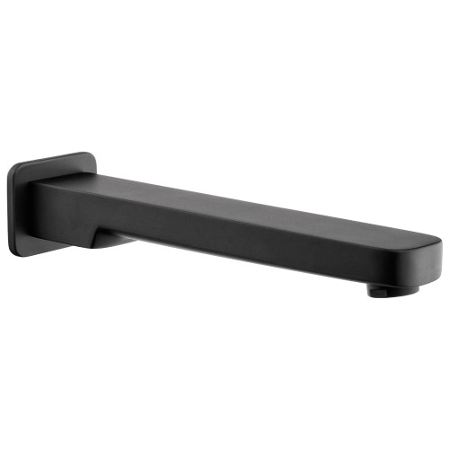 Sigma Bath or Basin Wall Spout 220mm Spout Matte Black 4Star [150024]